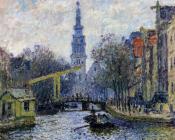 克劳德 莫奈 : Canal in Amsterdam